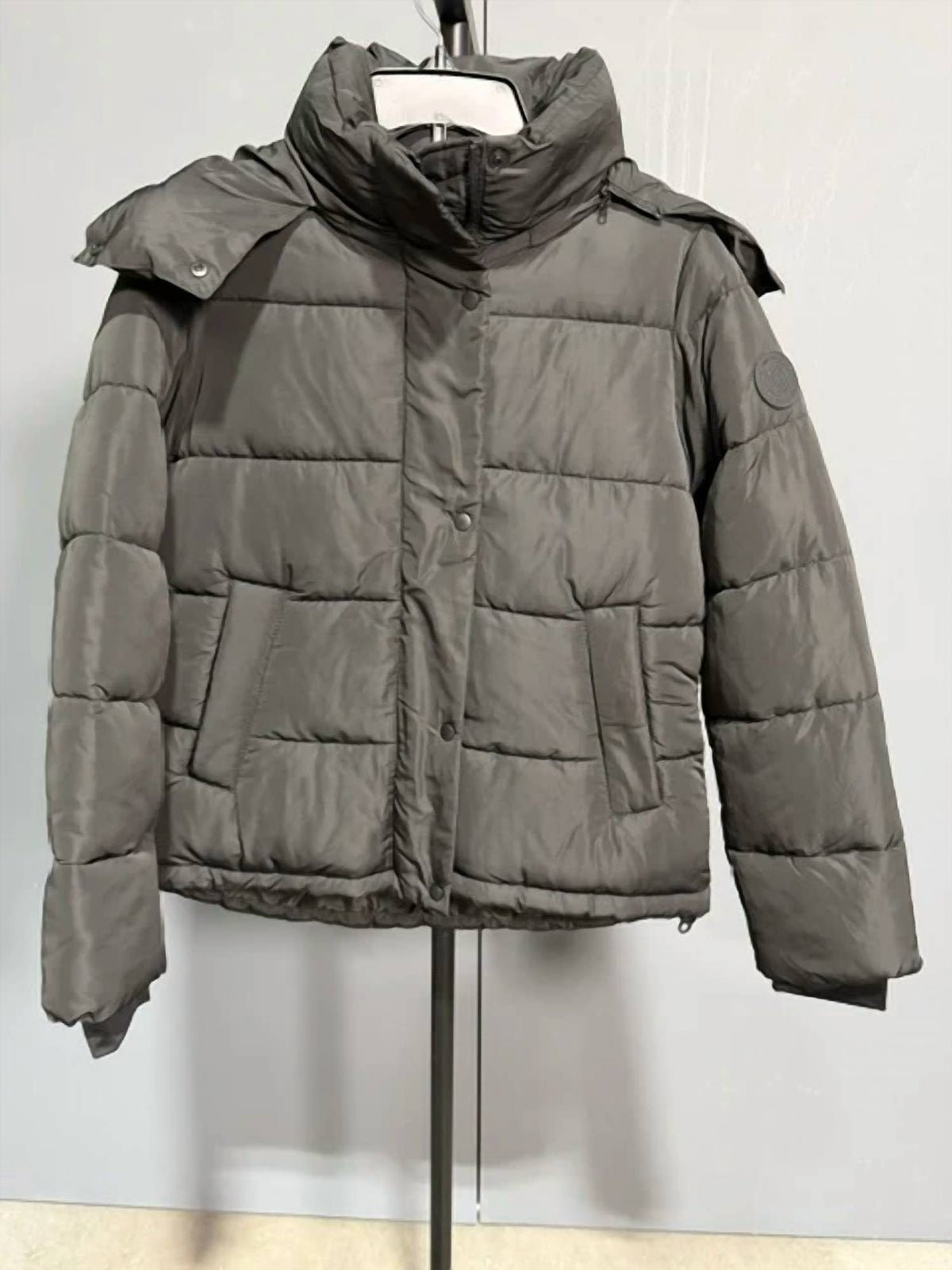Dkny - Performance Lightweight Full Zipper Puffer Jacket