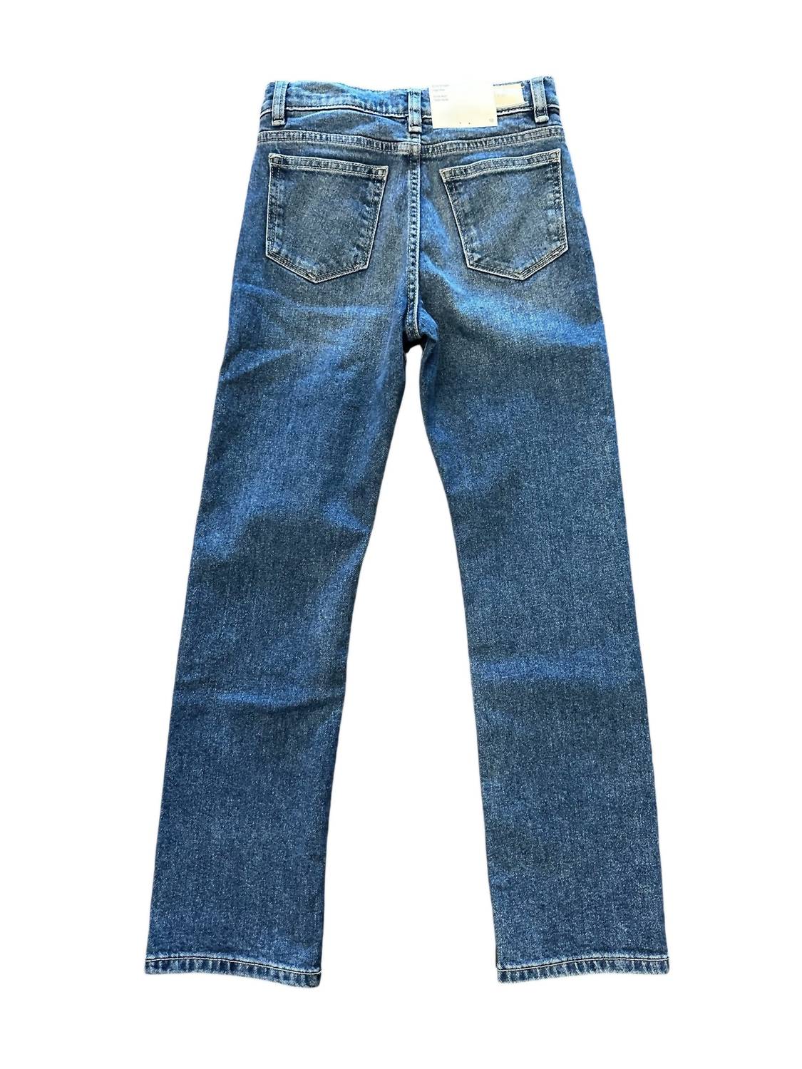 Dl1961 - Kids' - Girl's Emie Straight High Rise Jean - blue - bottoms - clothing