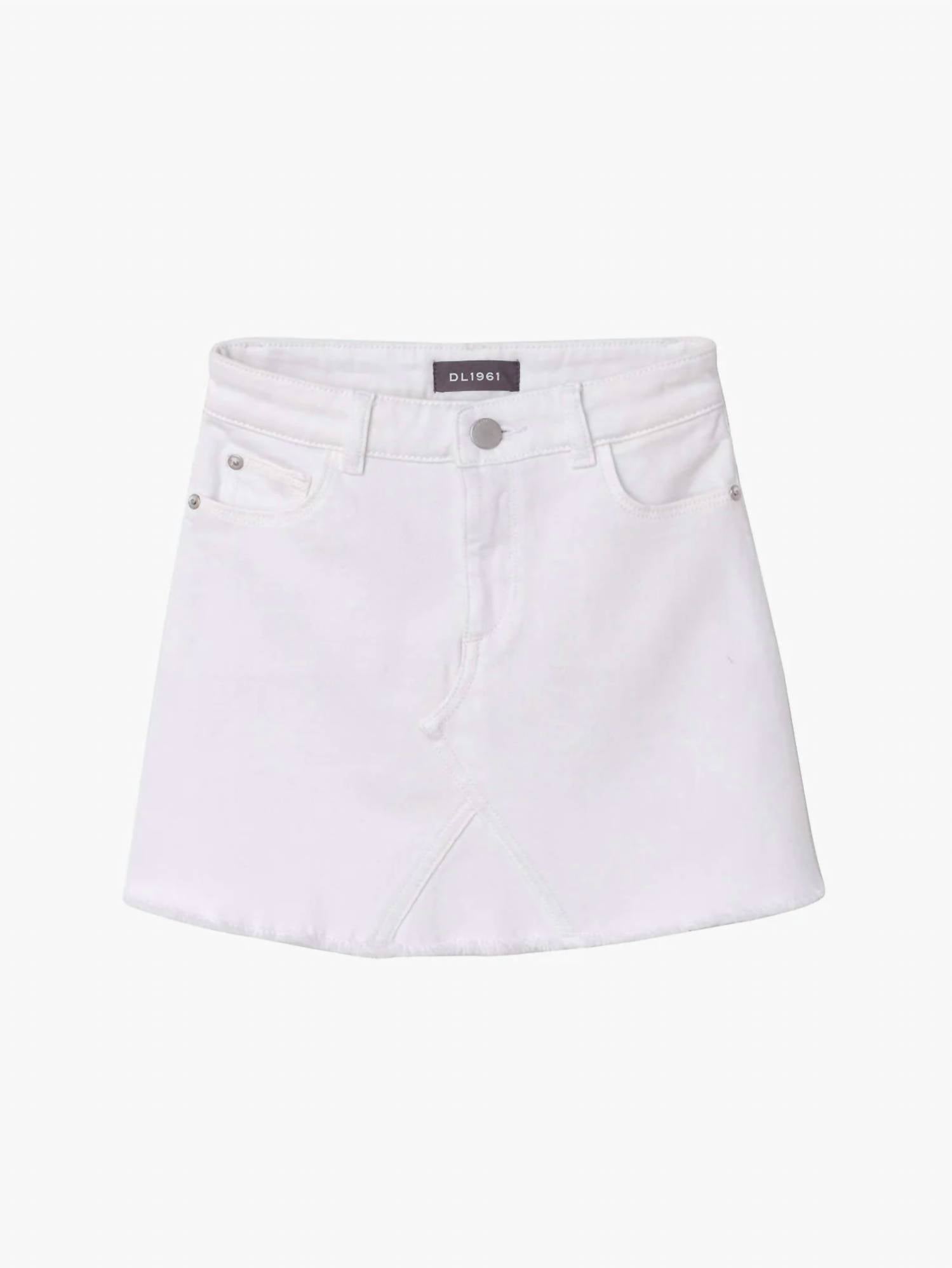 Dl1961 - Kids' - Girl's Jenny Mini Skirt - bottoms - clothing - cotton - blend