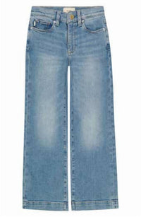 Dl1961 - Kids' - Girl's Lily Wide Leg Jean - blue - bottoms - clothing