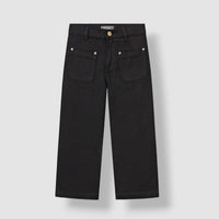 Dl1961 - Kids' - Girl's Lily Wide Leg Jean - black - bottoms - clothing