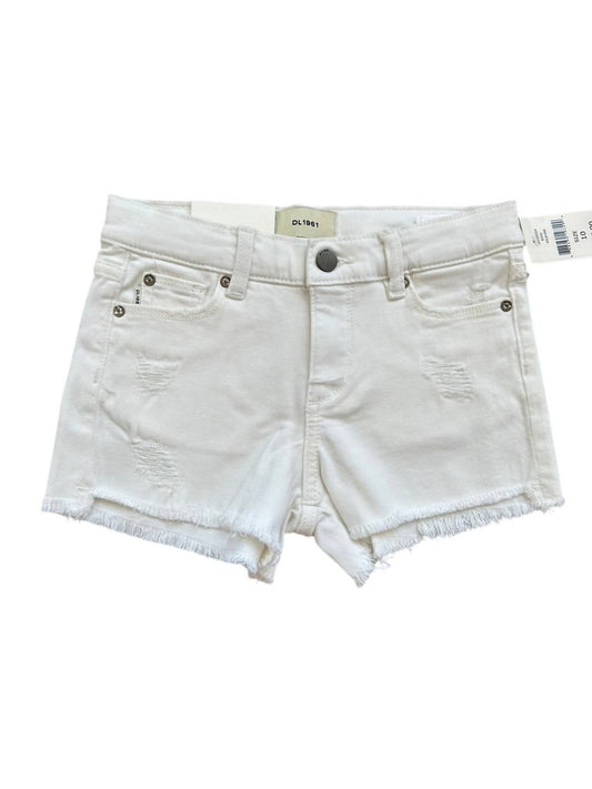 Dl1961 - Kids' - Girl's Lucy Denim Distressed Cut Off Short - bottoms - clothing - cotton - blend