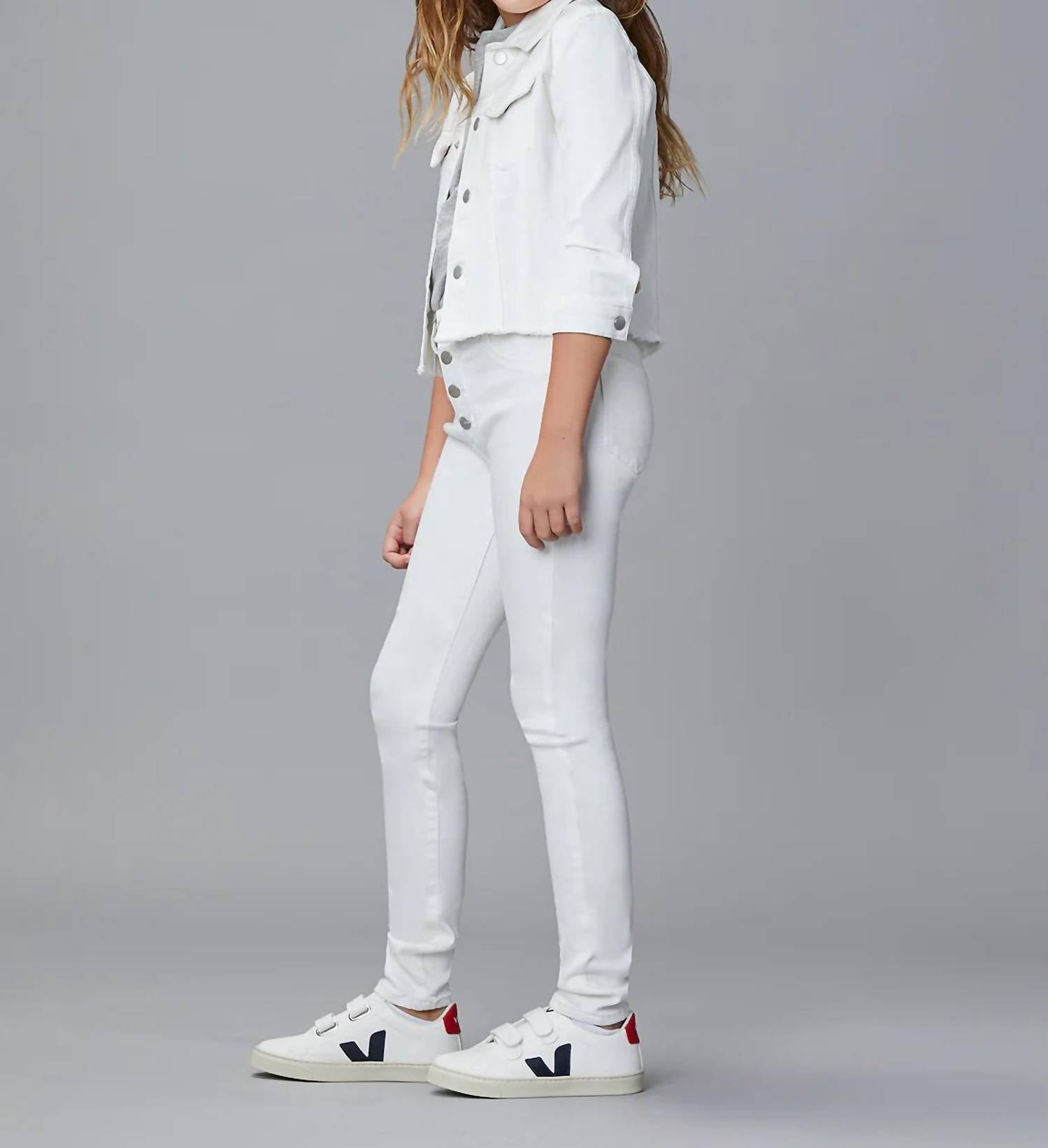 Dl1961 - Kids' - Girl's Manning Denim Jacket - clothing - cotton - blend - jackets