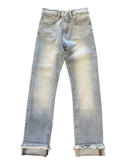 Dl1961 - Kids' - Kid's Emie Straight High Rise Jean - blue - bottoms - clothing