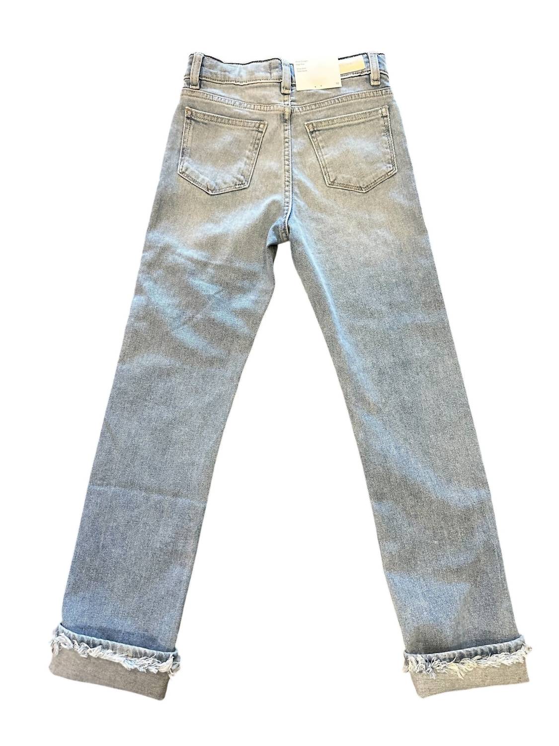 Dl1961 - Kids' - Kid's Emie Straight High Rise Jean - blue - bottoms - clothing