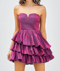 Do+Be - Strapless Ruffle Dress