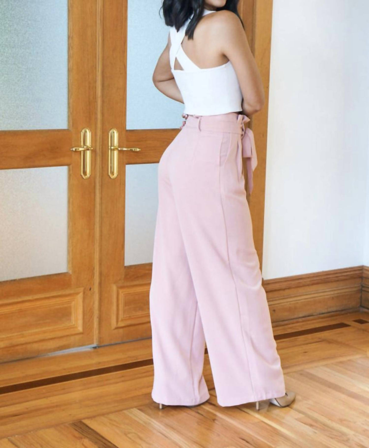 Do+Be - Wide leg pants with belt