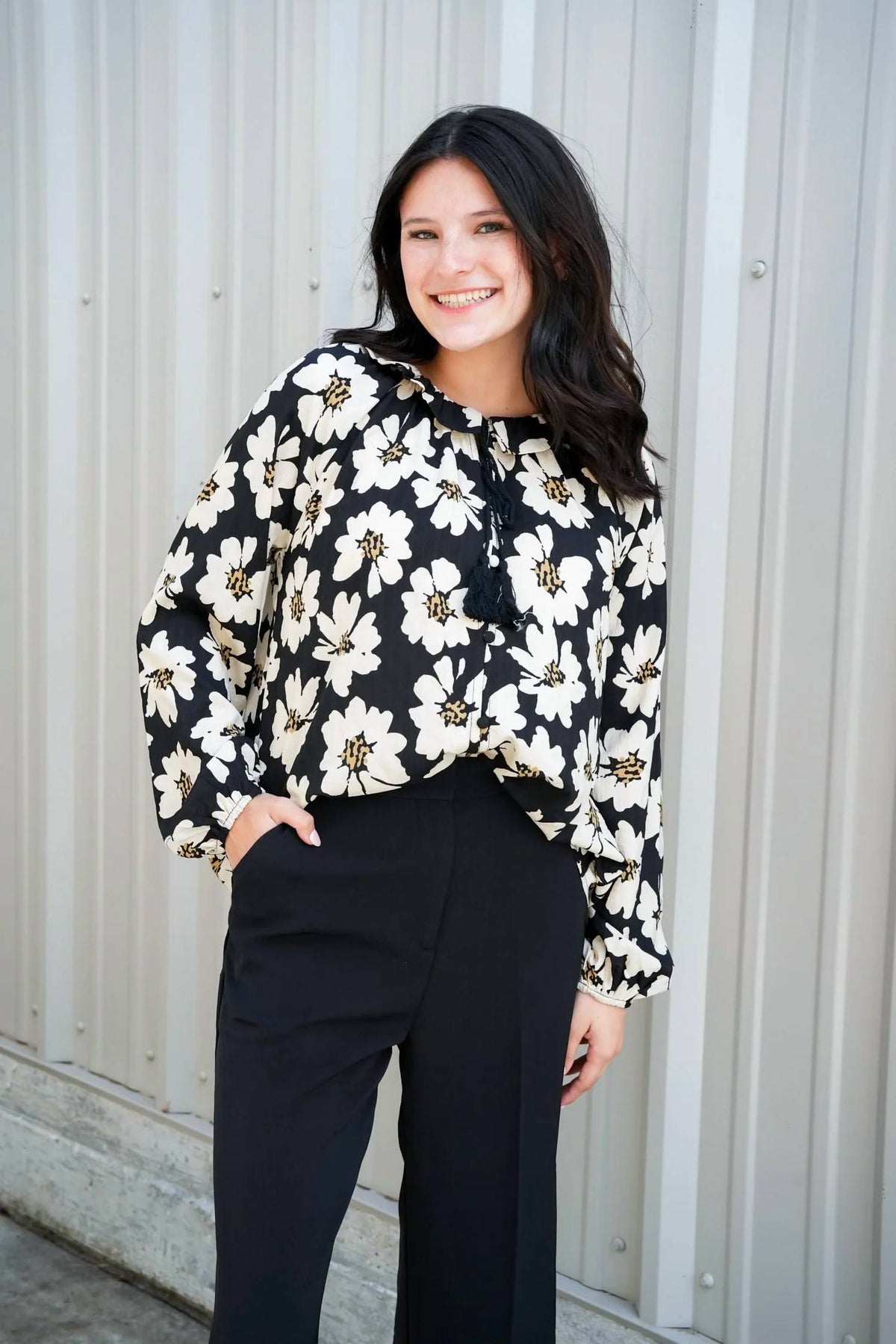 Doe And Rae - Button Down Blouse