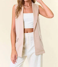 Doe And Rae - Chic Vest Blazer