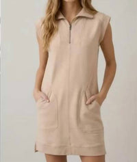 Doe And Rae - Harper Zip Mini Dress