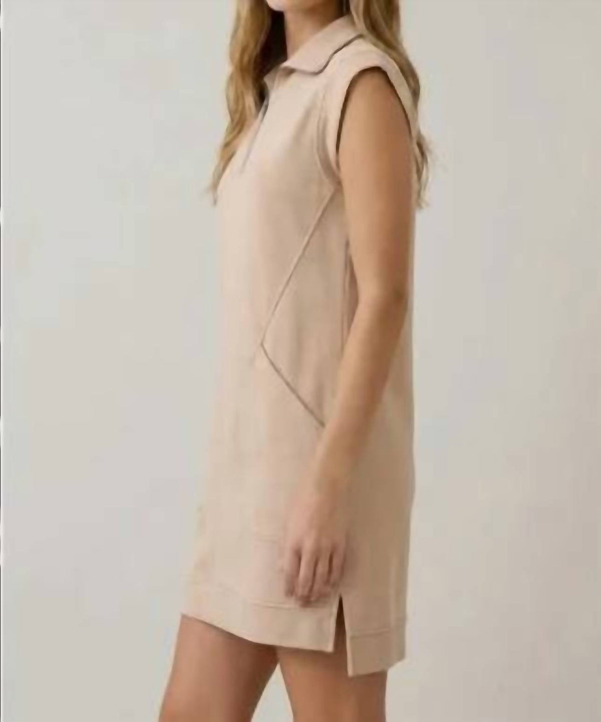 Doe And Rae - Harper Zip Mini Dress