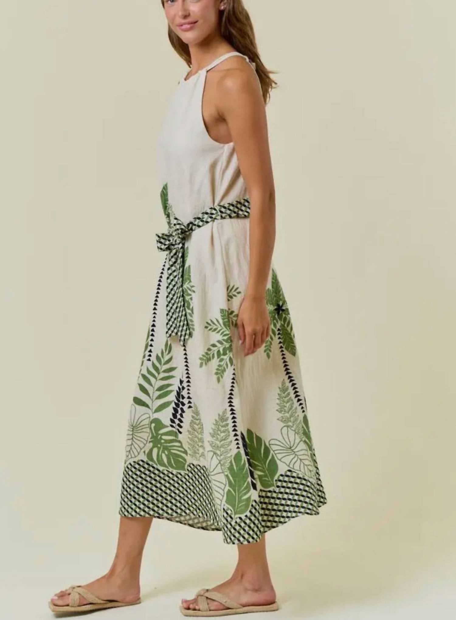 Doe And Rae - Women's Maxi Dress - clothing - dresses - green
