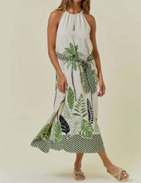 Doe And Rae - Women's Maxi Dress - clothing - dresses - green