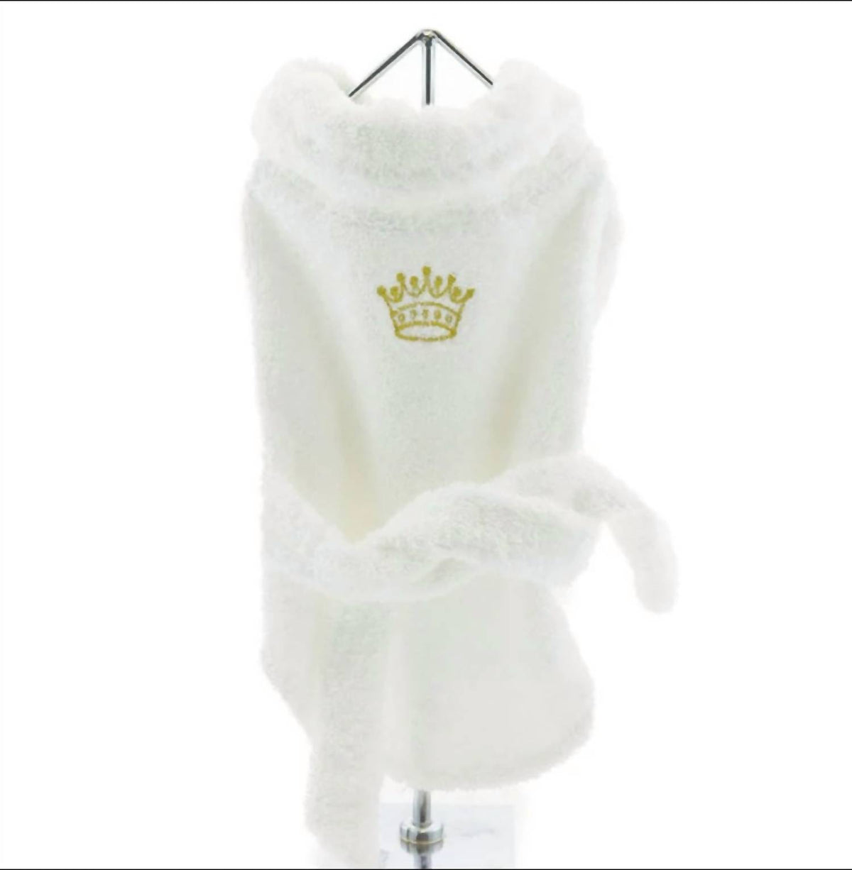 Doggie Design - Bathrobe Gold Crown