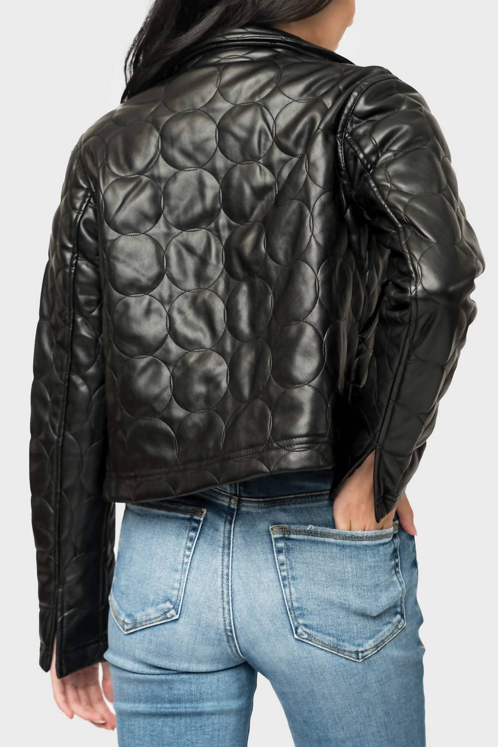 Dolce Cabo - Vegan Leather Quilted Jacket