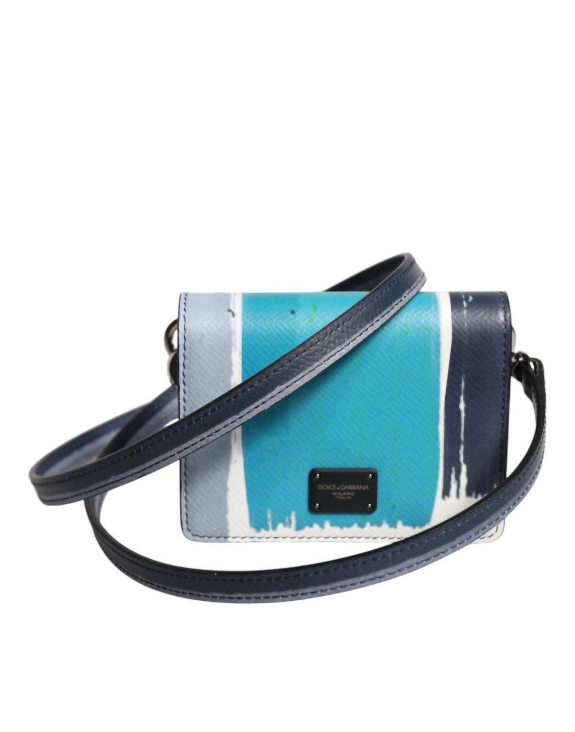 Dolce & Gabbana - Men's Bifold Card Holder Wallet - bags - blue - handbags