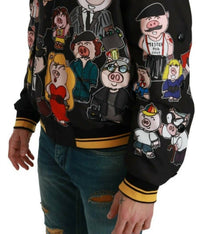 Dolce & Gabbana - Men's Bomber Style Jacket - black - bomber - clothing