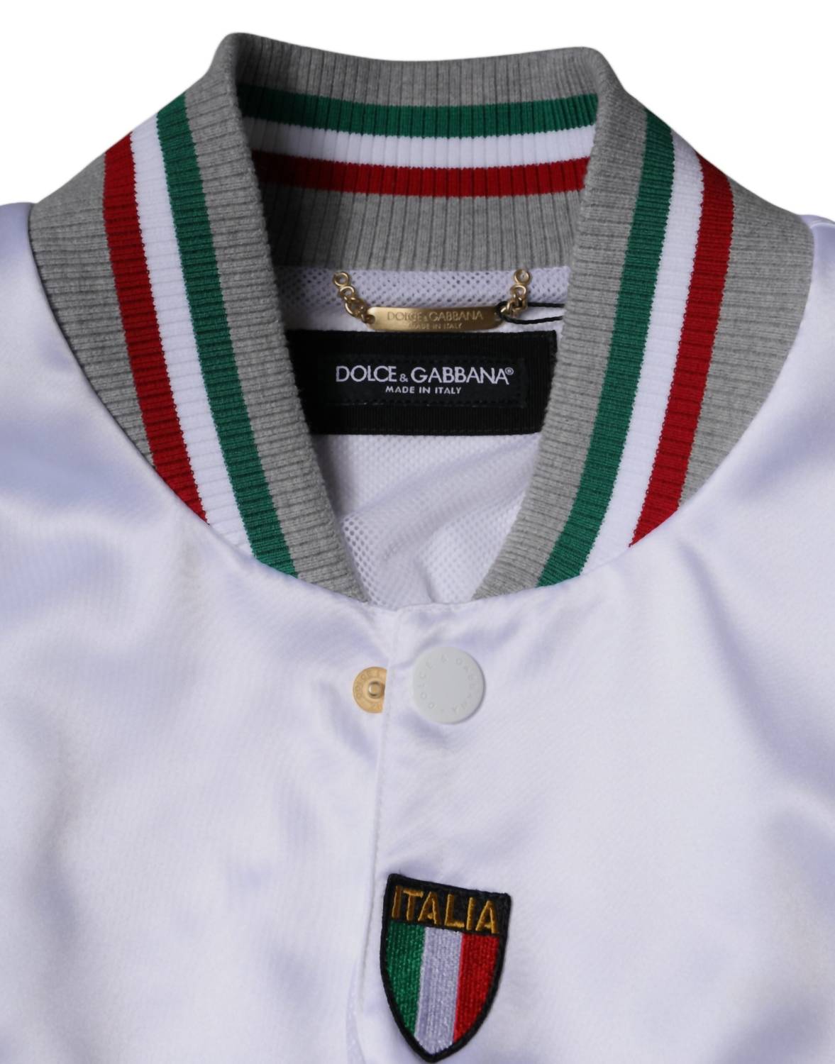 Dolce & Gabbana - Men's Button Down Bomber Jacket - bomber - clothing - coats