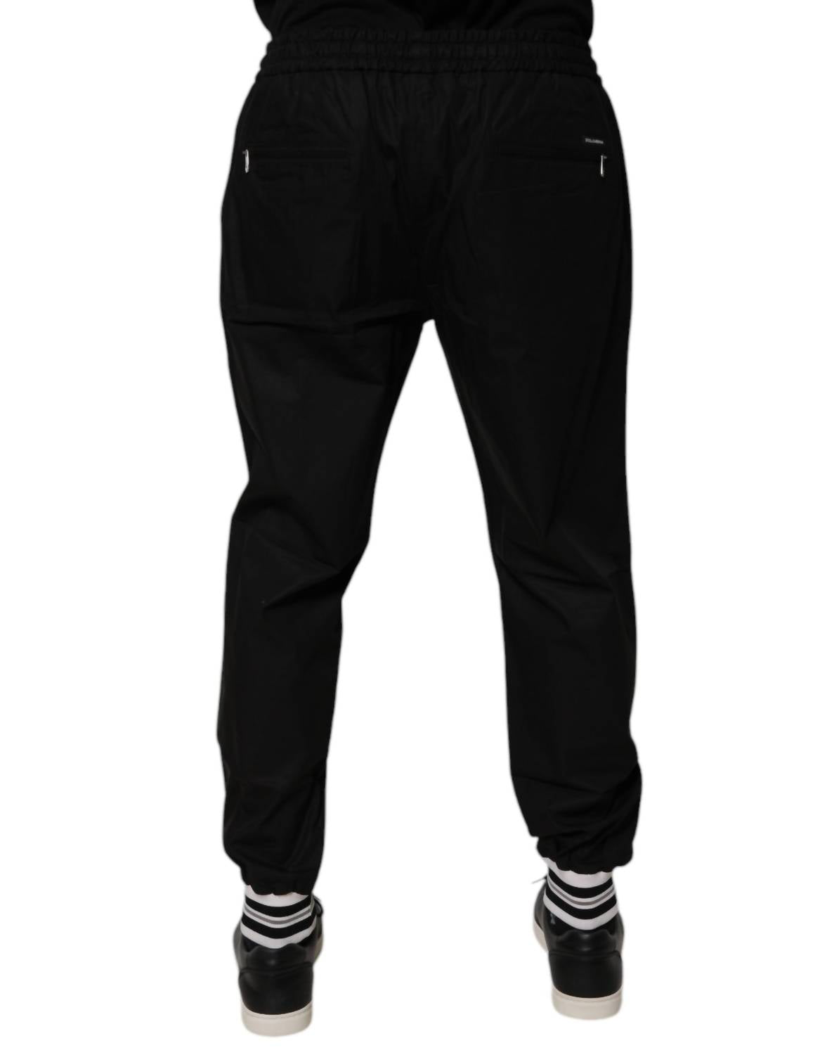 Dolce & Gabbana - Men's Jogger Sweatpants Pants - black - clothing - cotton