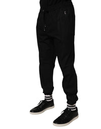 Dolce & Gabbana - Men's Jogger Sweatpants Pants - black - clothing - cotton