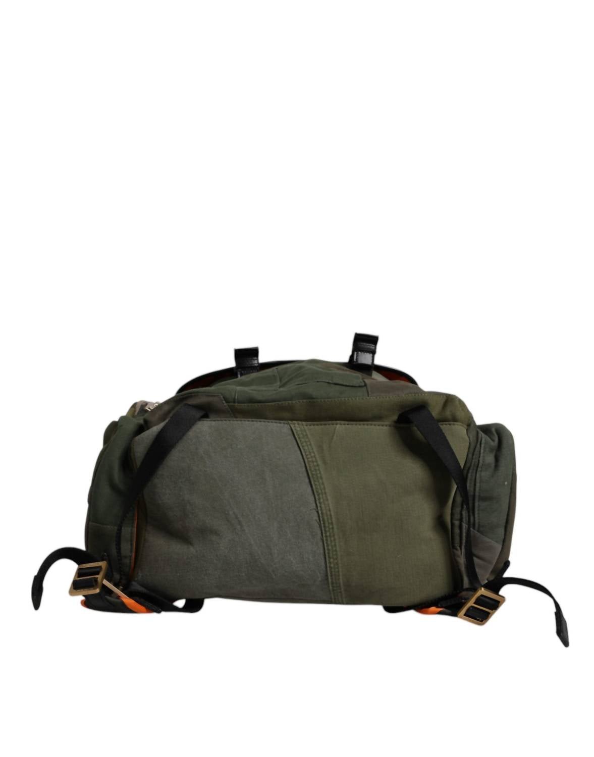 Dolce & Gabbana - Men's Patchwork Travel Backpack Bag - backpacks - bags - cotton - blend
