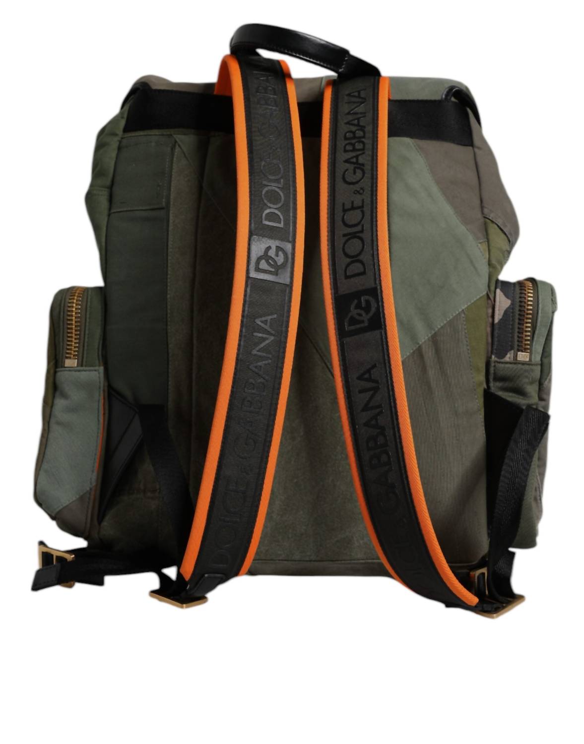 Dolce & Gabbana - Men's Patchwork Travel Backpack Bag - backpacks - bags - cotton - blend