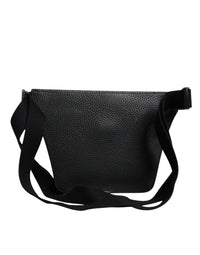 Dolce & Gabbana - Men's Plaque Belt Waist Fanny Bag - bags - belt - bags - black