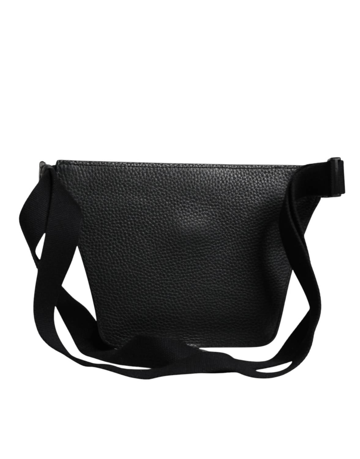 Dolce & Gabbana - Men's Plaque Belt Waist Fanny Bag - bags - belt - bags - black