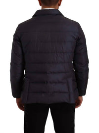 Dolce & Gabbana - Men's Silk Blend Jacket - blue - clothing - coats