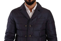 Dolce & Gabbana - Men's Silk Blend Jacket - blue - clothing - coats
