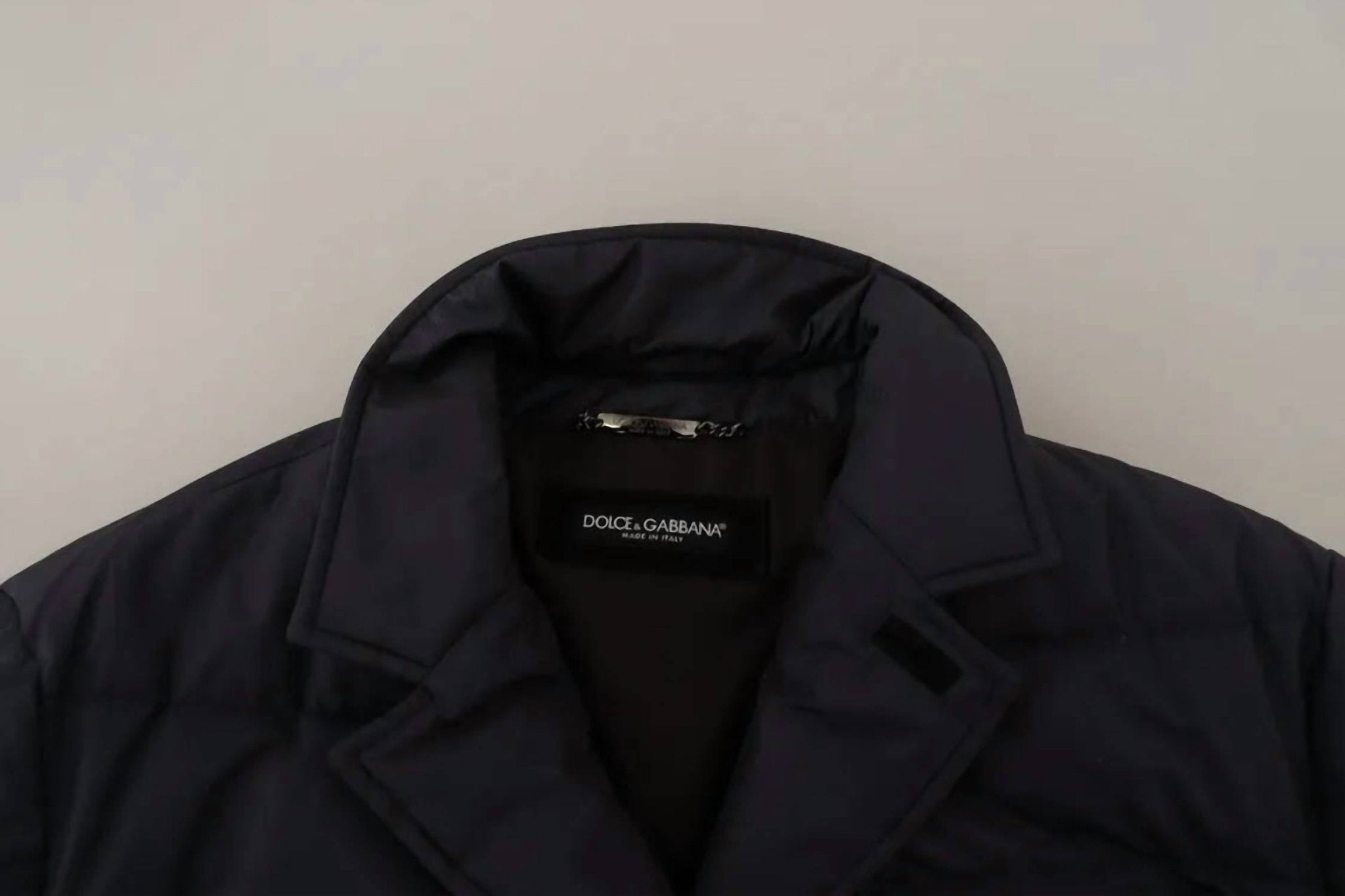 Dolce & Gabbana - Men's Silk Blend Jacket - blue - clothing - coats