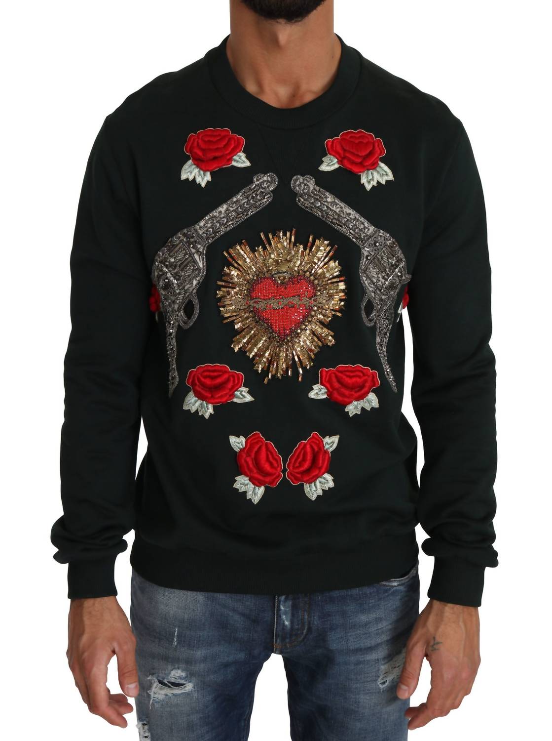 Dolce & Gabbana - Men's Sweater - clothing - cotton - crewneck