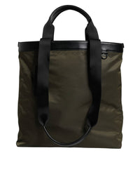 Dolce & Gabbana - Nylon Shoulder Strap Tote Bag - bags - green - handbags