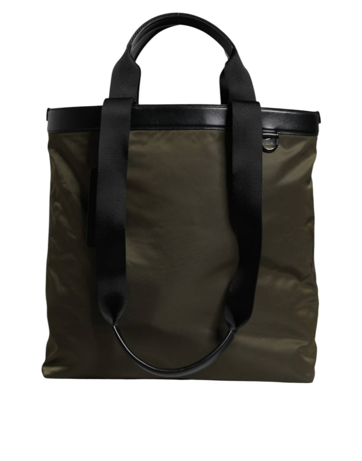 Dolce & Gabbana - Nylon Shoulder Strap Tote Bag - bags - green - handbags