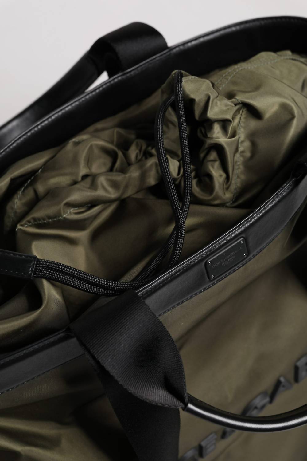 Dolce & Gabbana - Nylon Shoulder Strap Tote Bag - bags - green - handbags