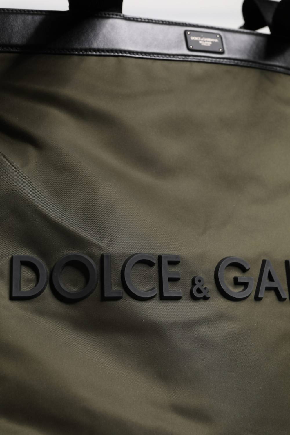 Dolce & Gabbana - Nylon Shoulder Strap Tote Bag - bags - green - handbags