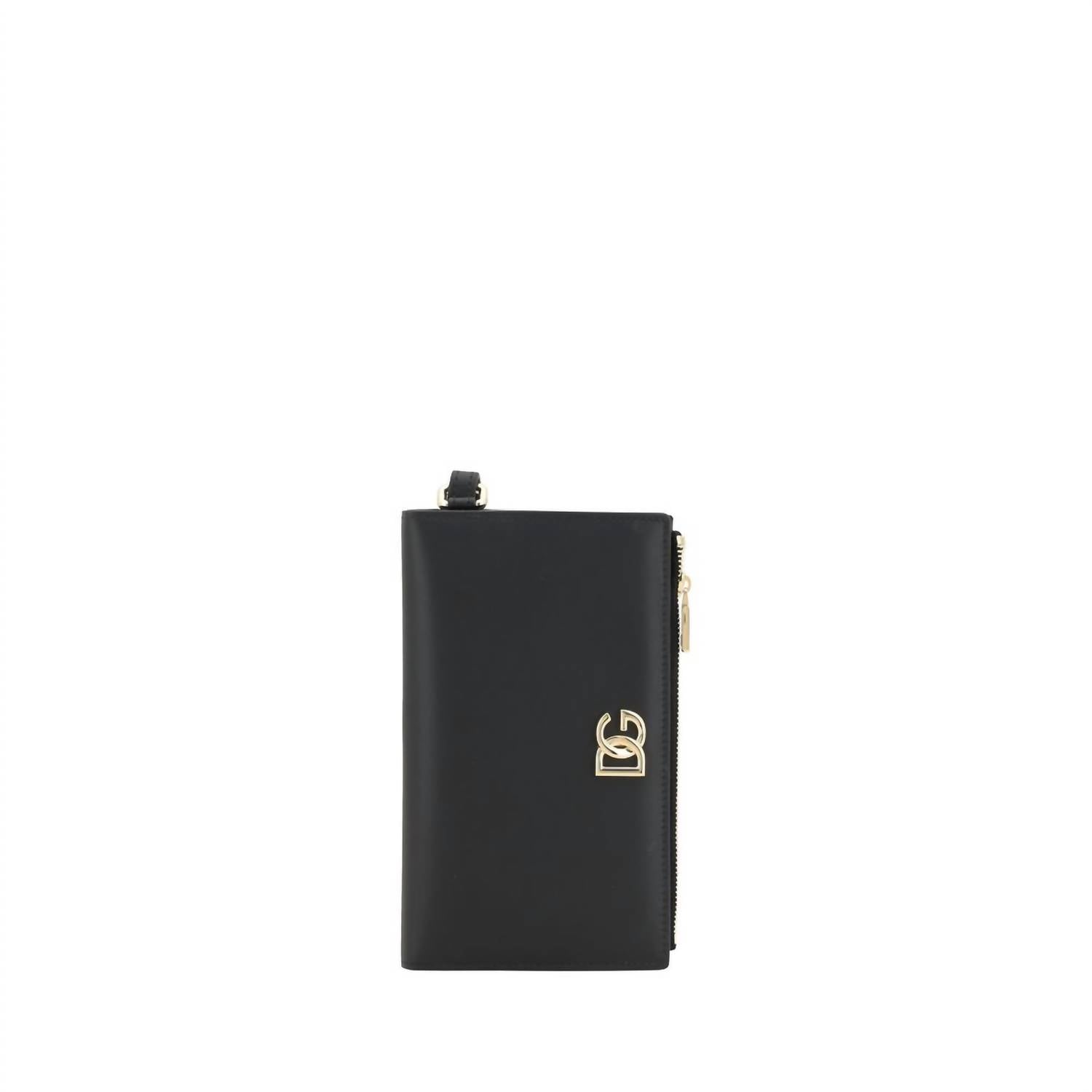 Dolce & Gabbana - Unisex Passport Holder - bags - black - clutches