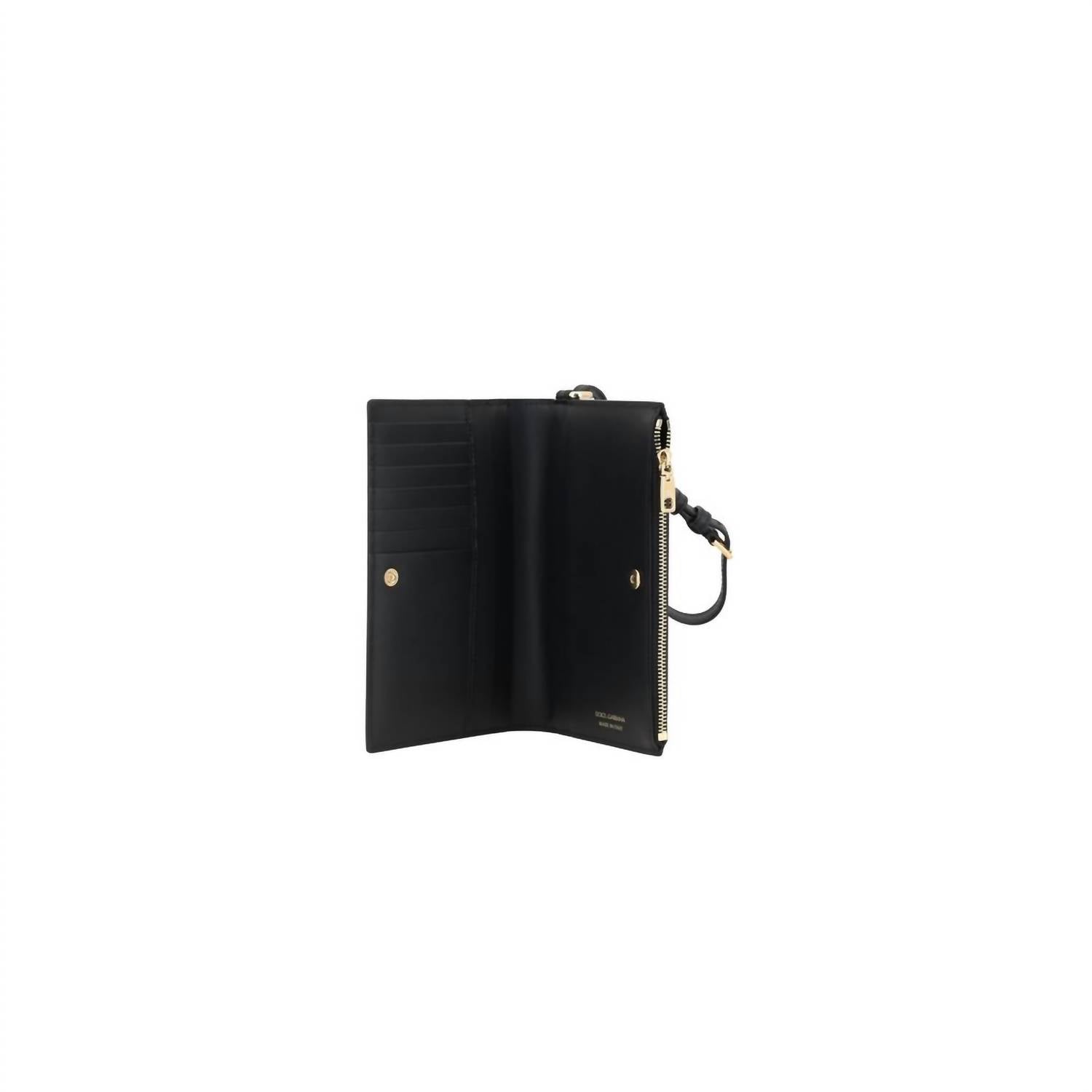 Dolce & Gabbana - Unisex Passport Holder - bags - black - clutches