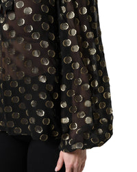 Dolce & Gabbana - Women's Blouse Top - black - blouses - clothing