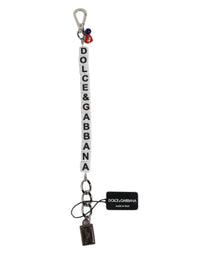 Dolce & Gabbana - Women's Brass Chain Dice Logo Embellished Charm Bracelet - bracelets - brass - jewelry