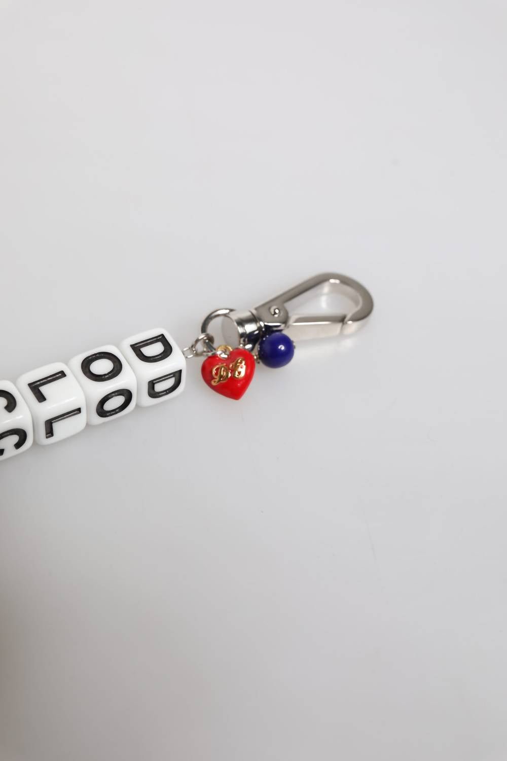 Dolce & Gabbana - Women's Brass Chain Dice Logo Embellished Charm Bracelet - bracelets - brass - jewelry