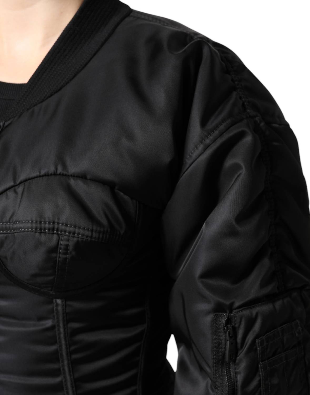 Dolce & Gabbana - Women's Bustier Corset Jacket - black - bomber - jackets - clothing