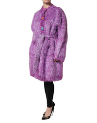 Dolce & Gabbana - Women's Button Embellished Trench Coat Jacket - clothing - coats - jackets
