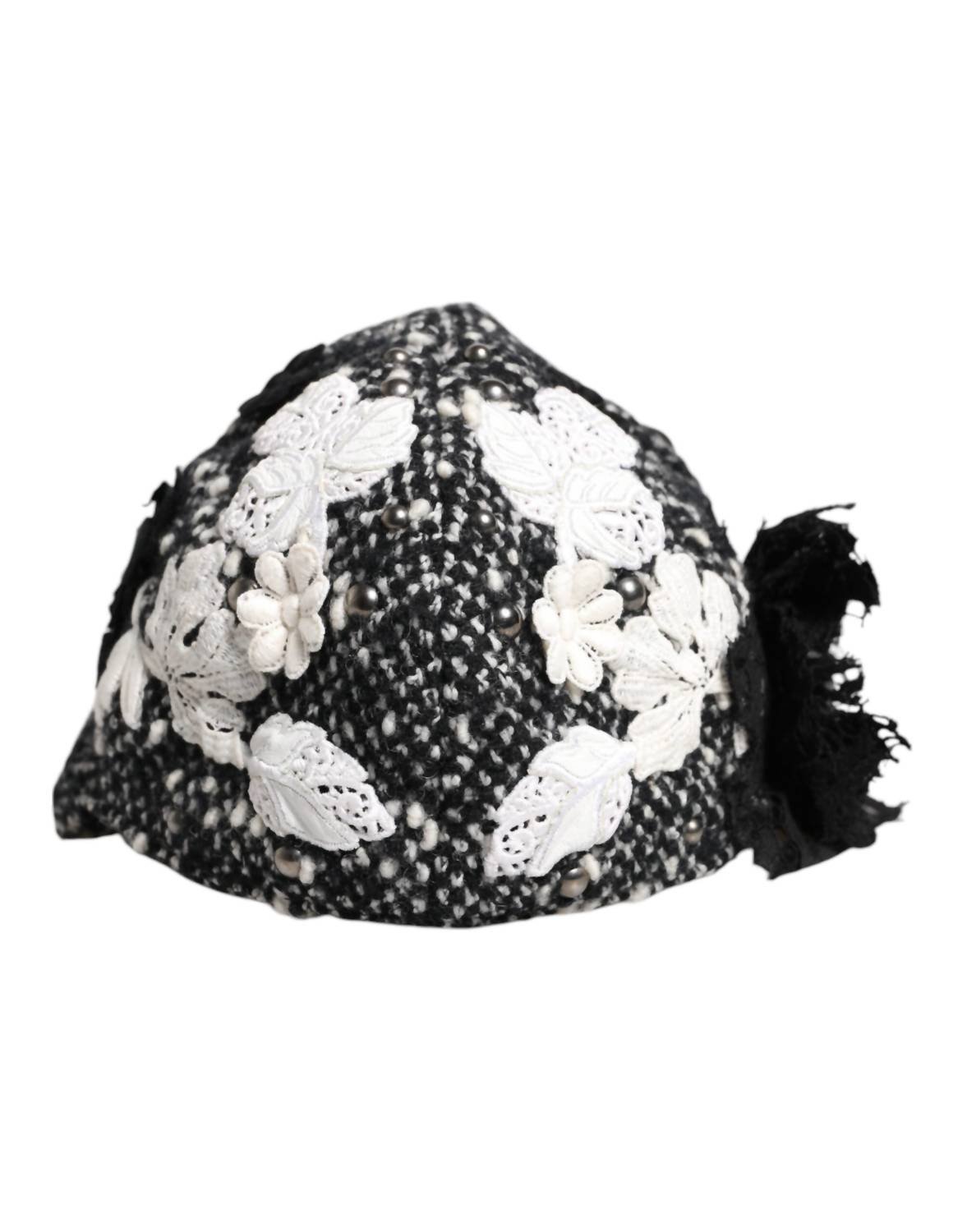 Dolce & Gabbana - Women's Cloche Hat - accessories - black - hats