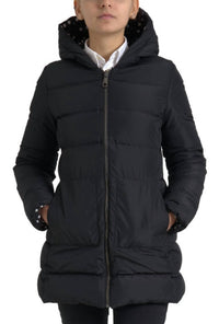 Dolce & Gabbana - Women's Hooded Jacket - black - clothing - coats