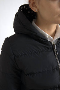 Dolce & Gabbana - Women's Hooded Jacket - black - clothing - coats