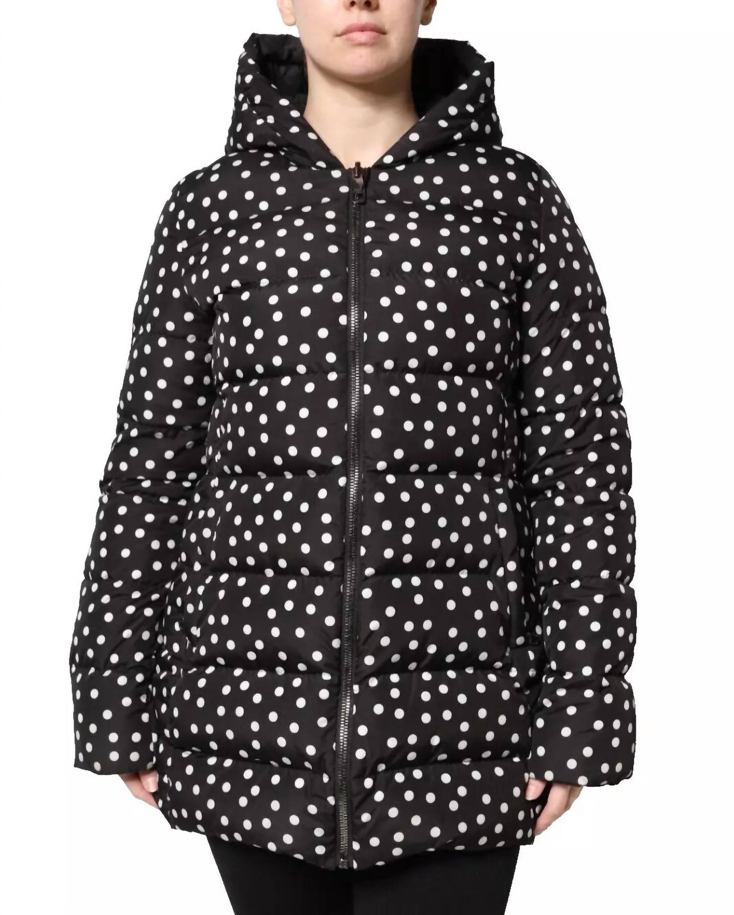 Dolce & Gabbana - Women's Hooded Jacket - black - clothing - coats
