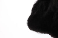 Dolce & Gabbana - Women's Hooded Scarf Wrap - accessories - black - fur