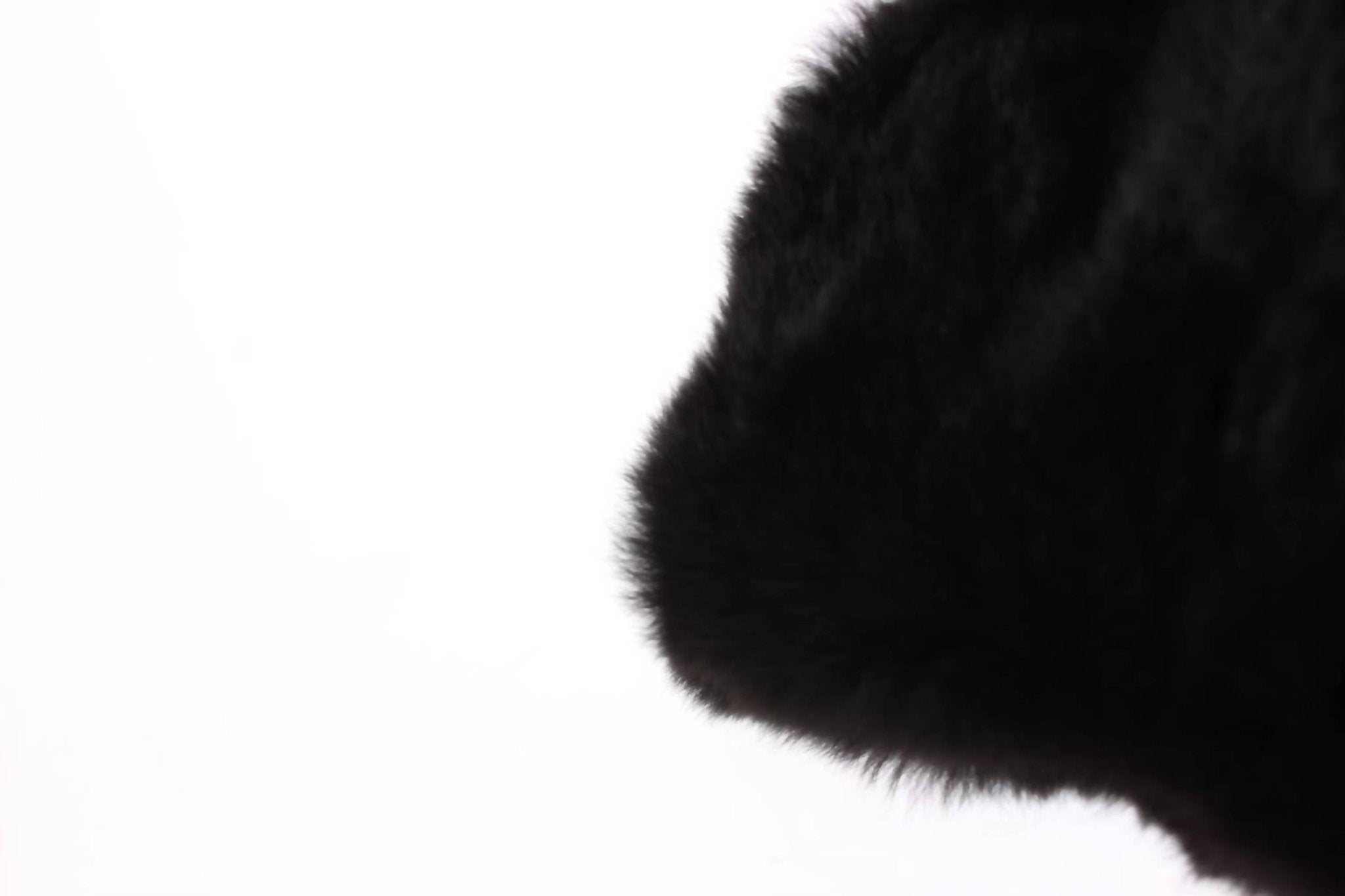 Dolce & Gabbana - Women's Hooded Scarf Wrap - accessories - black - fur