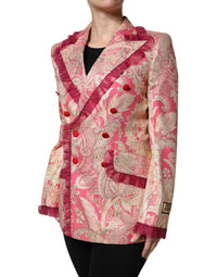 Dolce & Gabbana - Women's Jacquard Nylon Coat Blazer Jacket - blazers - clothing - jackets
